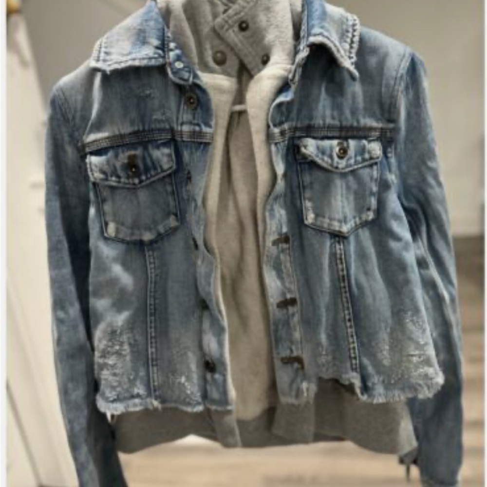 Free People Gray Knit Sweater